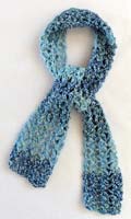 Olympus yarn Bloom scarf